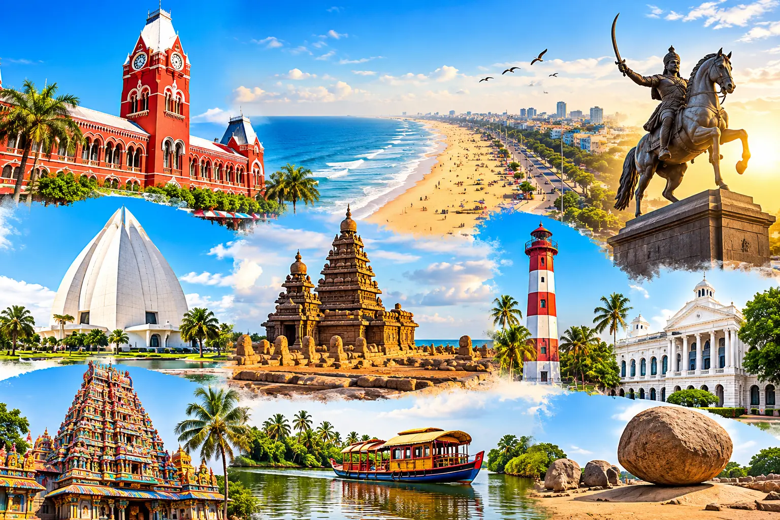 Chennai City Tourism Bus Tour