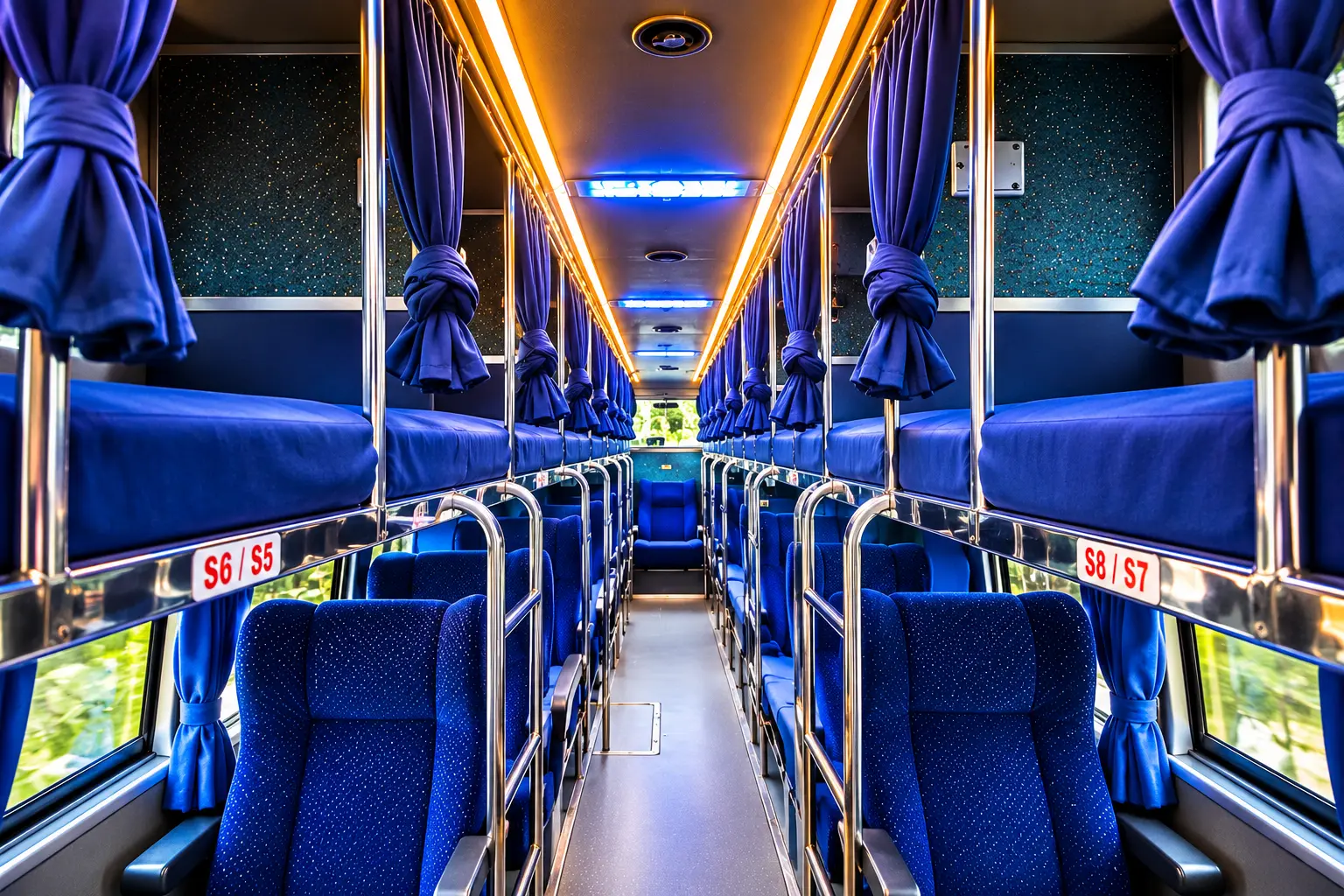 Seater-cum-Sleeper - Bus Rental Chennai