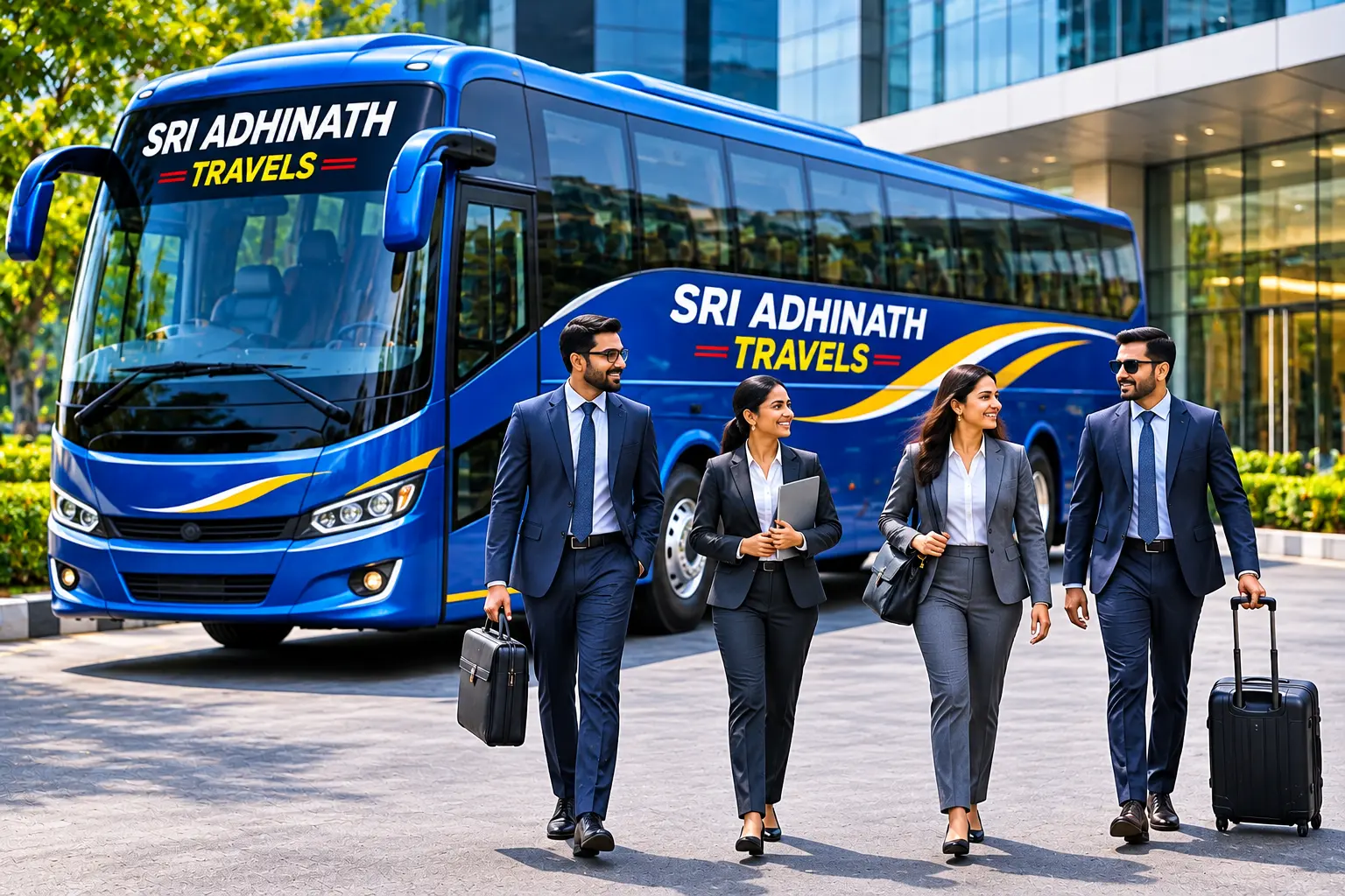 Corporate Staff Transport Bus Chennai